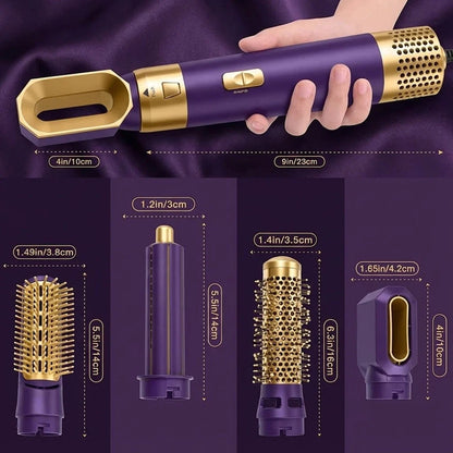 5 In 1 Hot Air Styler Hair Straightener Dryer Comb