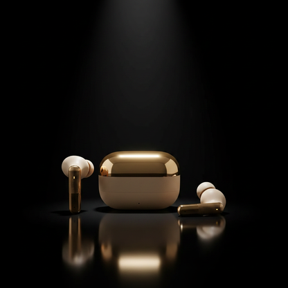 AI Buds Pro – Black Background